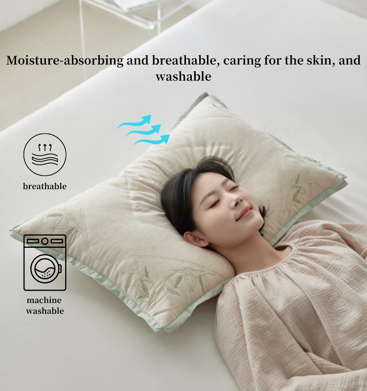 Natural Bamboo Pillow-Low Pillow(图2)