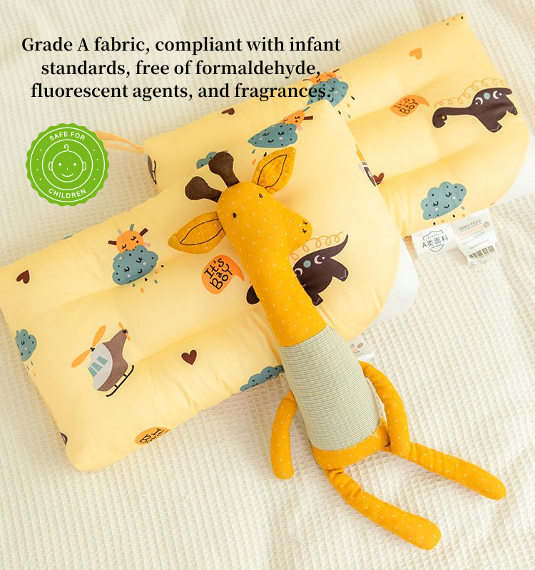 Childrens Washable Organic Cotton Pillow-Dinosaur Age(图2)