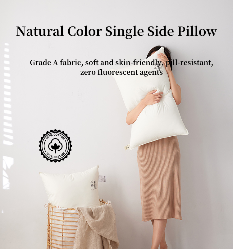 Natural Color Single Side Cotton Pillow(图1)