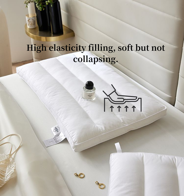 Classic 3D Medium White Pillow(图2)