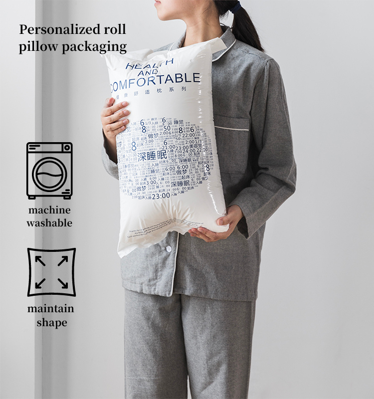 Roll Packaging Cotton Hotel Grand Pillow(图3)