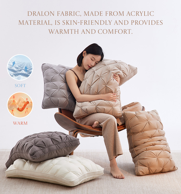 Maillard Style Twist Pattern Winter Pillow(图1)