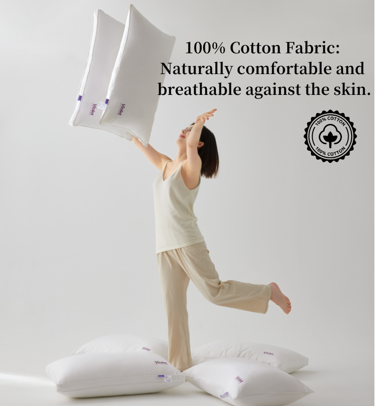 Five Star 100% Cotton Hotel Quality Pillow(图3)