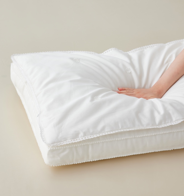 Eco-Friendly White Silk Pillow(图1)