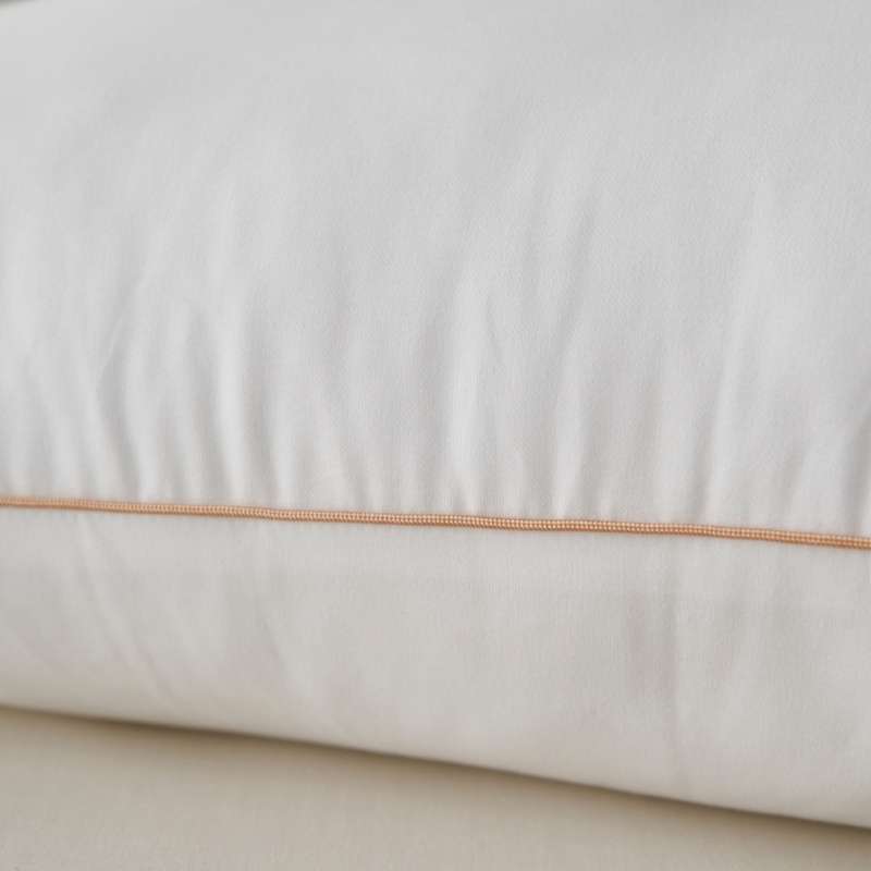 Classic Feather Embroidery Hotel Pillow