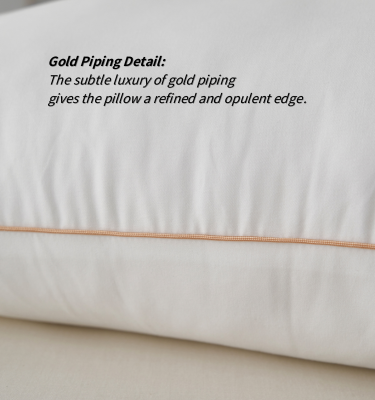 Classic Feather Embroidery Hotel Pillow(图4)