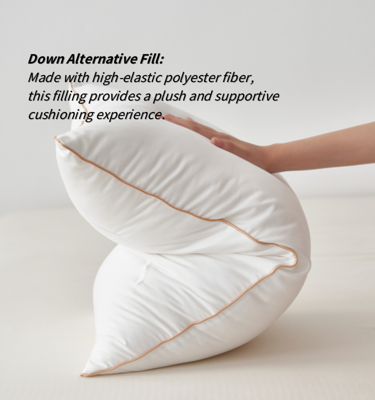 Classic Feather Embroidery Hotel Pillow(图5)